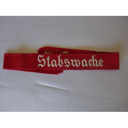 Stabswache Cuff Title # 2508