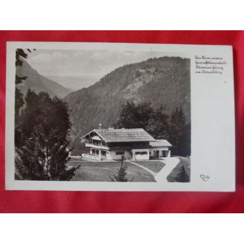 Göring House Obersalzberg Postcard # 2528