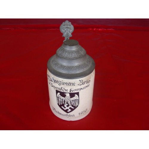 Army Regimental Stein, Mettlach # 2591