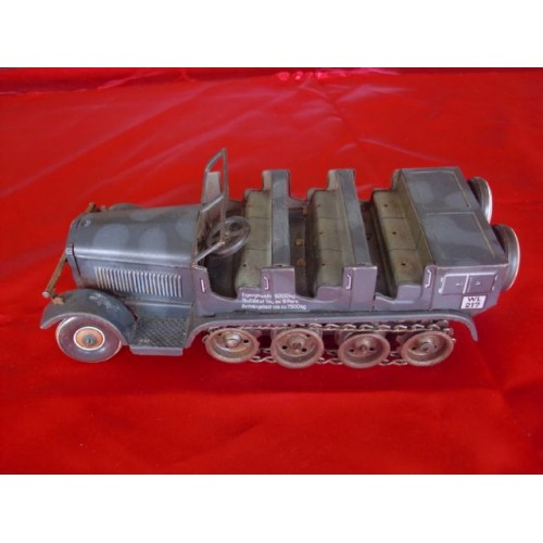 WWII German Toy Half Track Vehicle # 2609