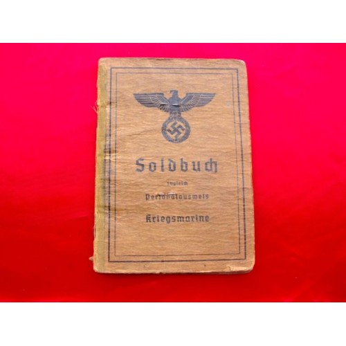 Kriegsmarine Soldbuch # 2778