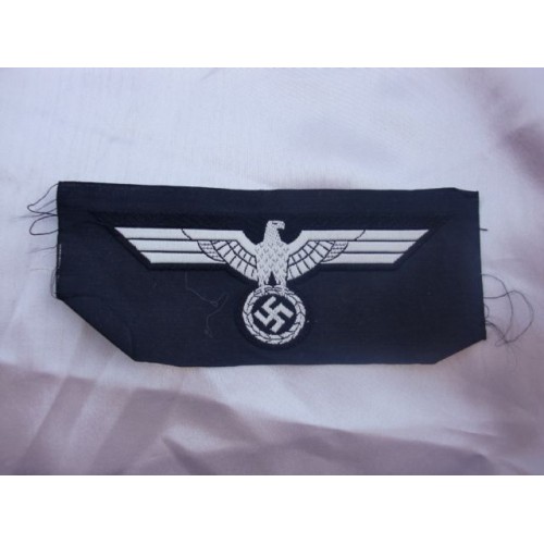 Panzer Breast Eagle, White # 2832