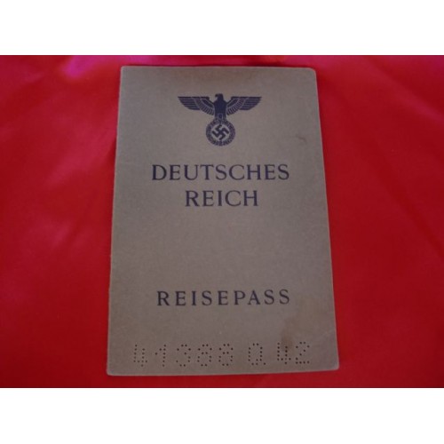 Deutsches Reich Reisepass