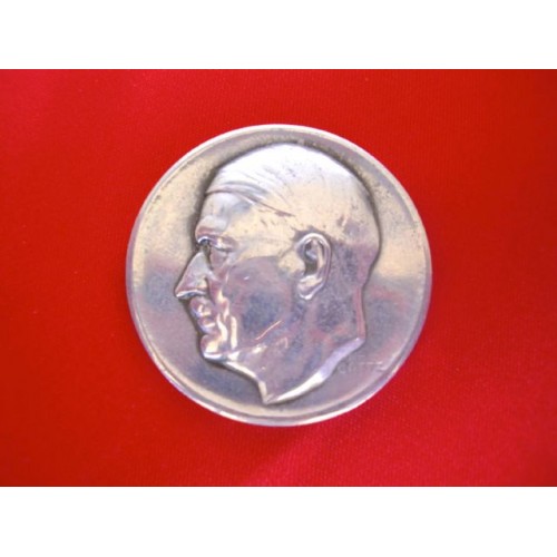 Karl Goetz Hitler Medallion   # 2891