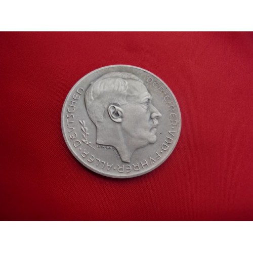 Hitler Medallion  # 2943