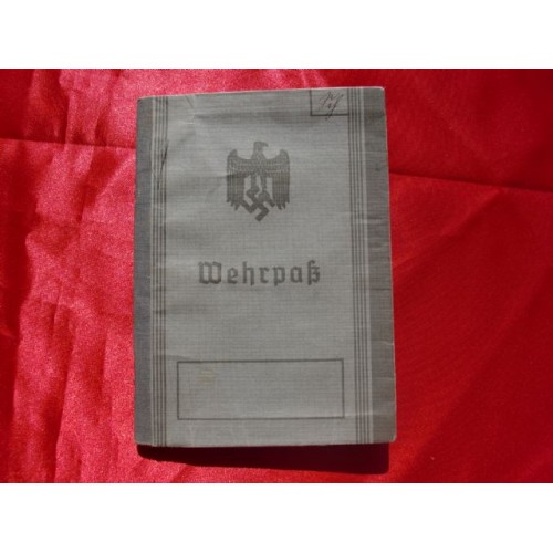 Wehrpass Booklet 