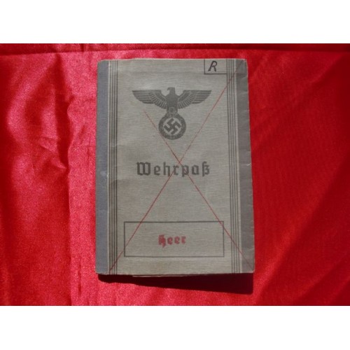 Wehrpass Booklet  # 2960