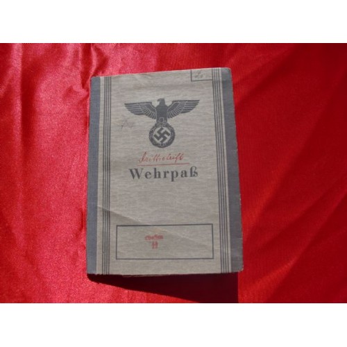 SS Wehrpass # 2961