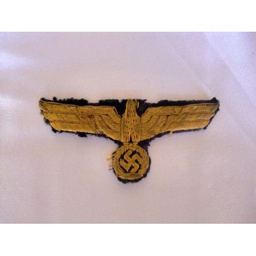 Kriegsmarine Officer Visor Eagle # 3044