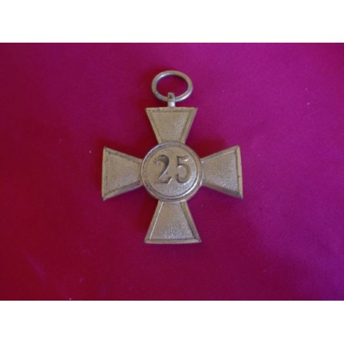 Heer 25 Year Long Service Medal # 3055