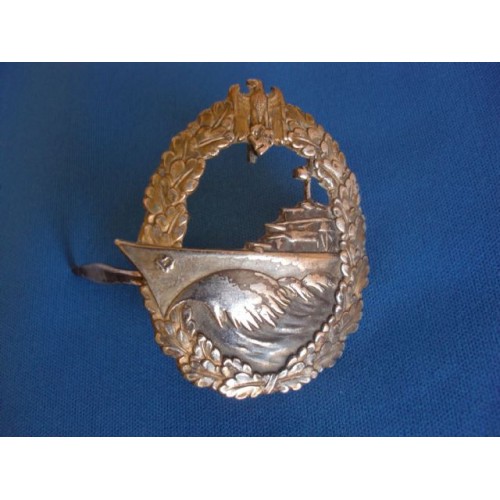 Kriegsmarine Destroyer Badge