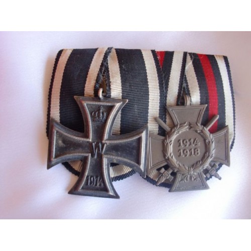 2 Medal Ribbon Bar