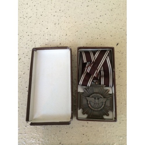 NSDAP 10 Year Long Service Medal # 3184