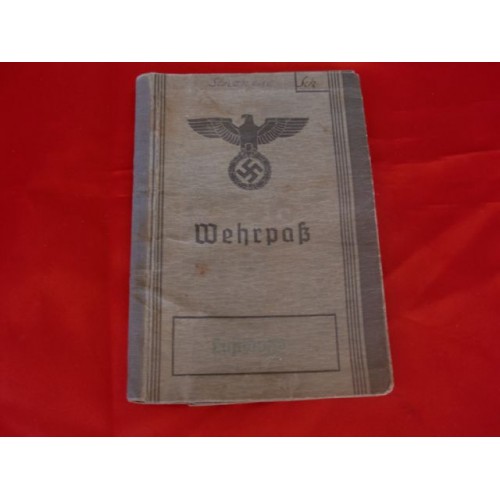 Luftwaffe Fallschirmjäger Wehrpass