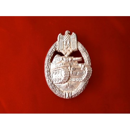 Panzer Assault Badge - Silver # 3304