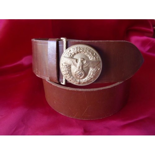 Political Leader's Belt and Buckle # 3385