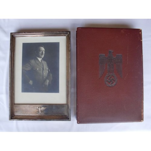 Adolf Hitler Formal Frame Staatsrahmen # 3459