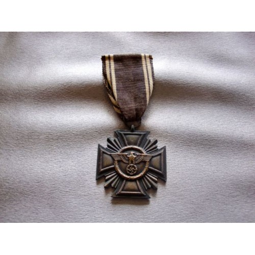 NSDAP 10 Year Long Service Medal # 3679