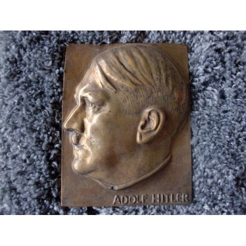 Adolf Hitler Plaque  # 3692