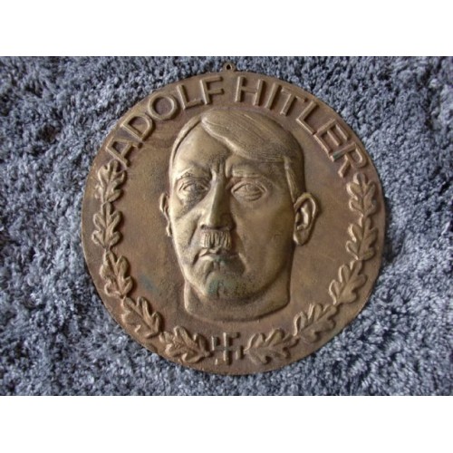 Adolf Hitler Plaque   # 3694