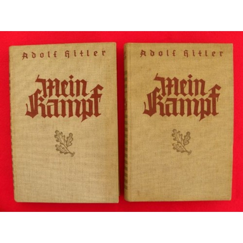 1934 Linen Gift set Mein Kampf # 3705