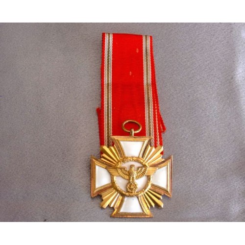 NSDAP 25 Year Long Service Medal   # 3721