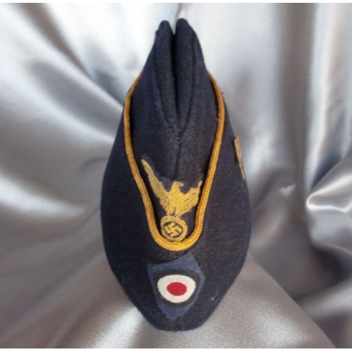 Kriegsmarine Officer's Overseas Cap # 3754