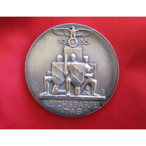 1936 Reichsparteitag Medallion # 3936