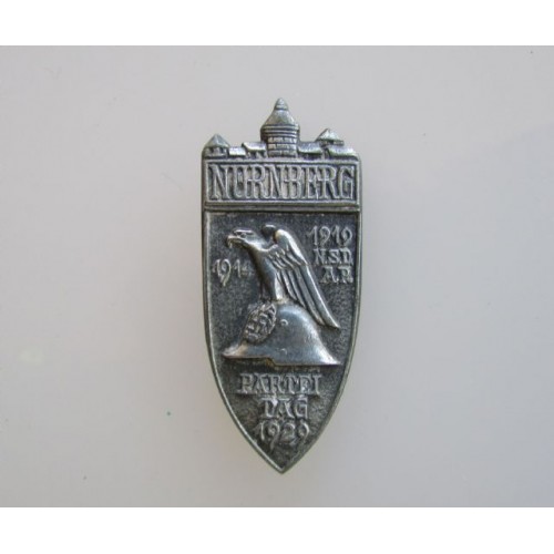Nurenberg Party Day 1929 Badge  # 3958