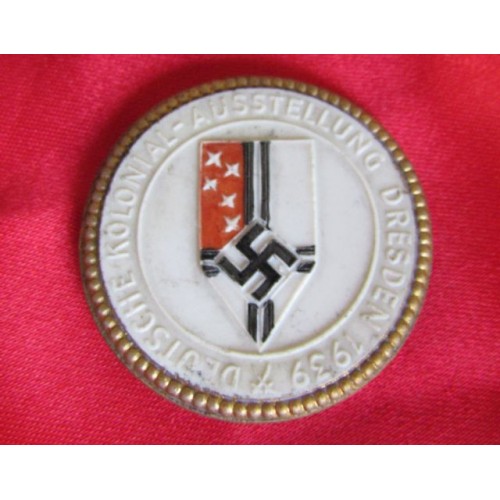 Deutsche Kolonial-Ausstellung Dresden 1939 Medallion # 4012