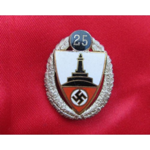 Reichskriegerbund 25 Year Pin   