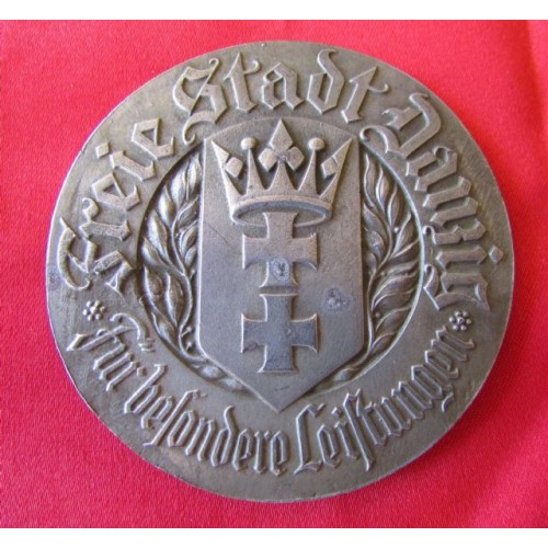 Free State Danzig Medallion