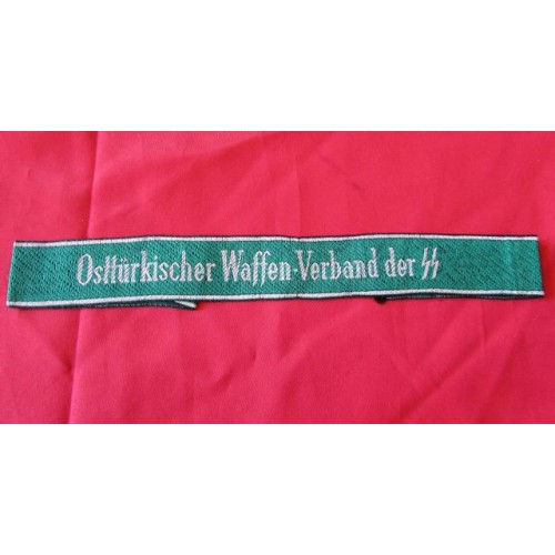 Ostturkischer Waffen-Verband der SS Cuff Title # 4092