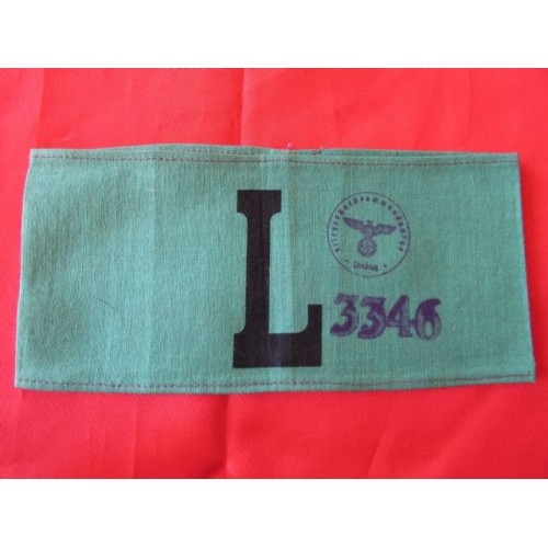 Luftschutz Auxiliary Armband # 4138