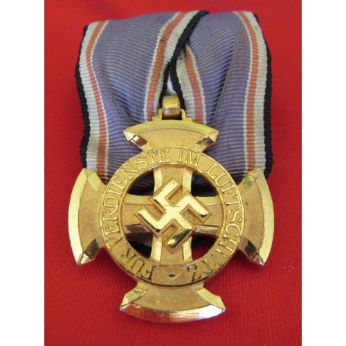 Luftschutz Medal First Class # 4163