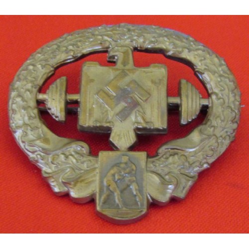 Heavy Athletics Sports Badge