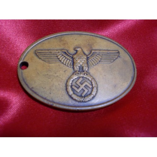 State Kripo Warrant Disc