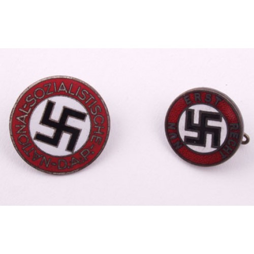 NSDAP Member Lapel Pin Lot # 546