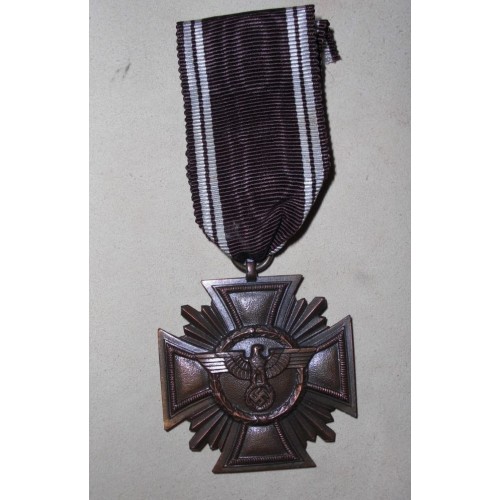 NSDAP 10 Year Long Service Medal # 553