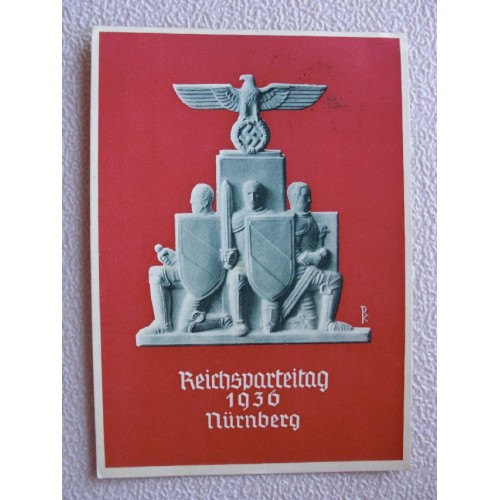 Reichsparteitage postcard # 657