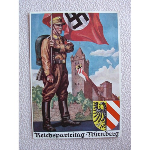 Reichsparteitage postcard