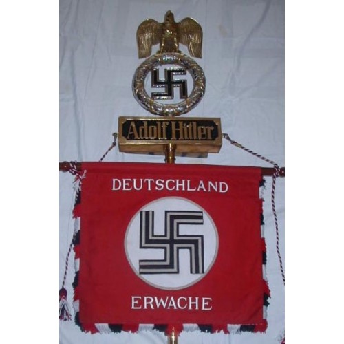 Reproduction Deutschland Erwache Standarte # 908