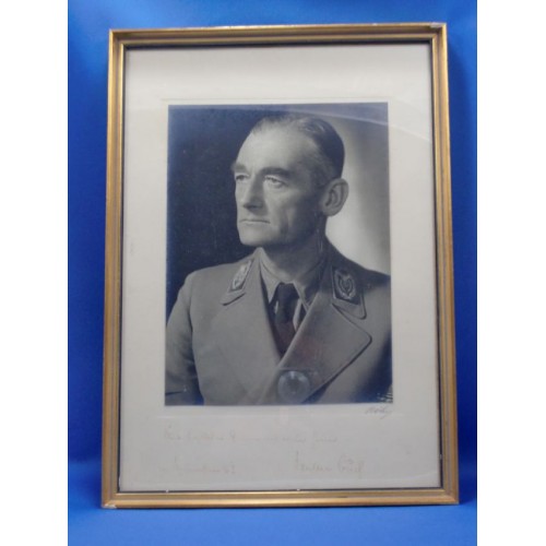 Walter Buch Signed Portrait # 911